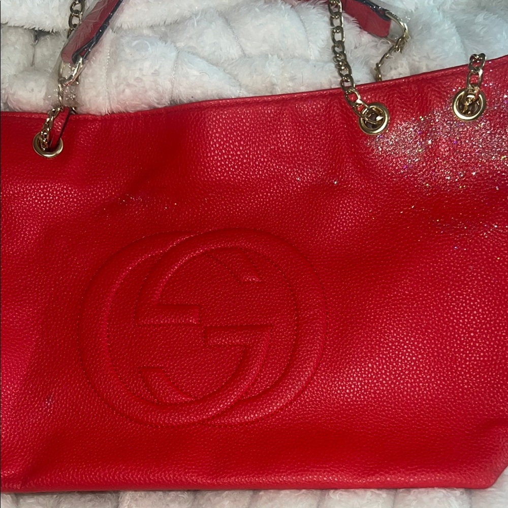 Red Tote Bag